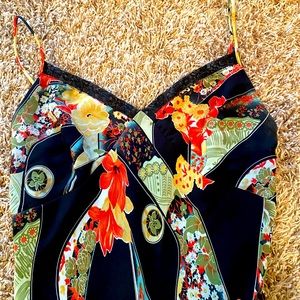 Vintage Abstract Strap Dress
